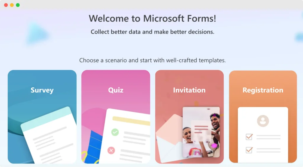 Microsoft Survey Alternatives.