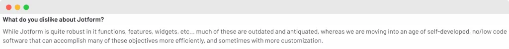 Microsoft Survey Alternatives.
