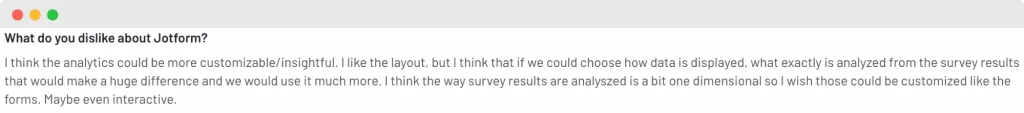 Microsoft Survey Alternatives.