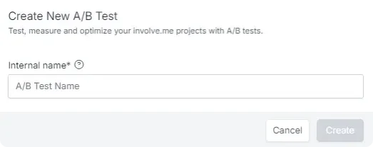 A/B Testing Interactive Lead Funnels.