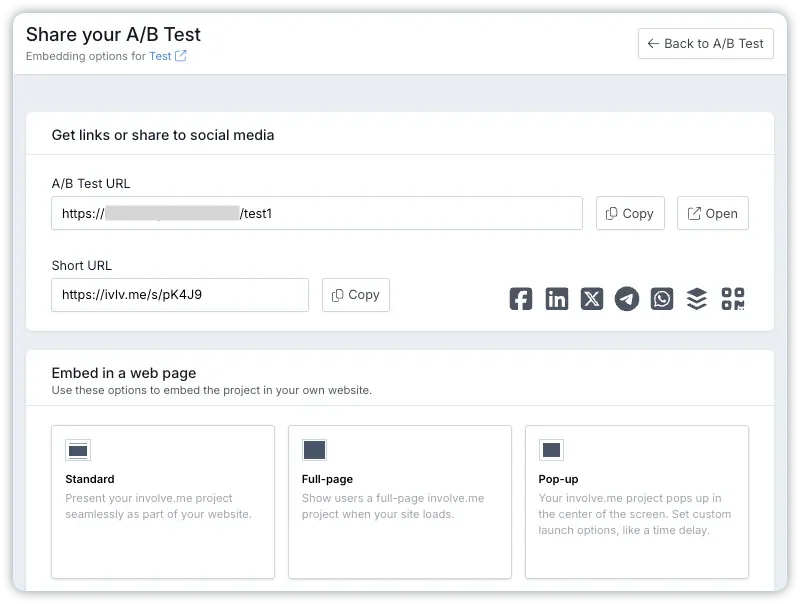 A/B Testing Interactive Lead Funnels.