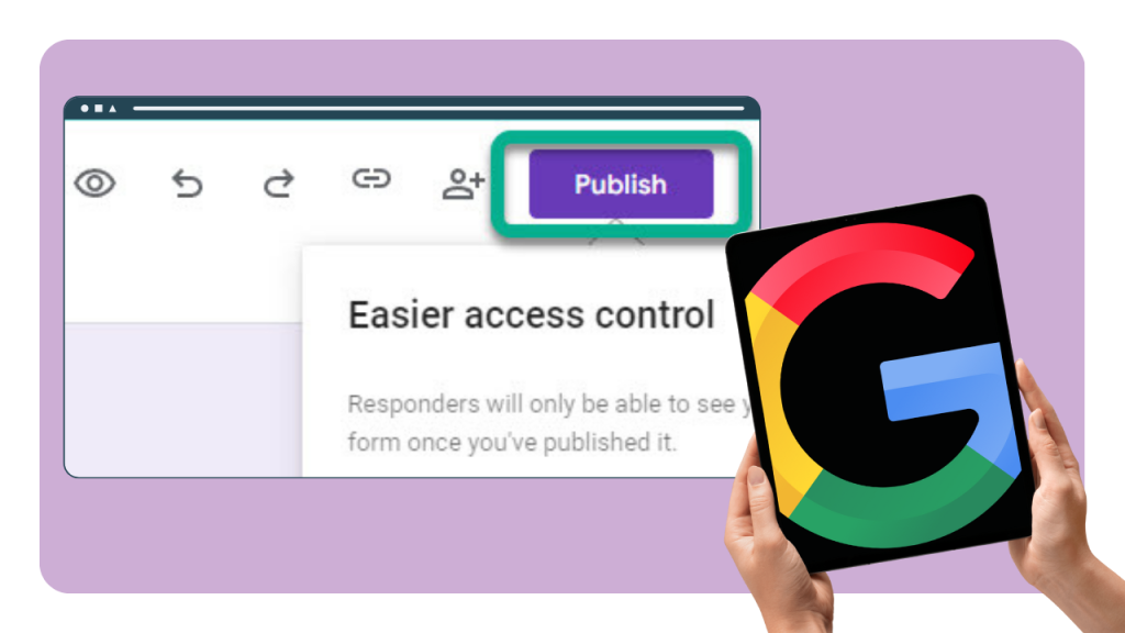 How to Publish a Google Form.