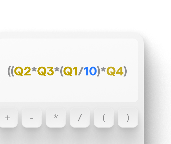 funnel calculator formulas.