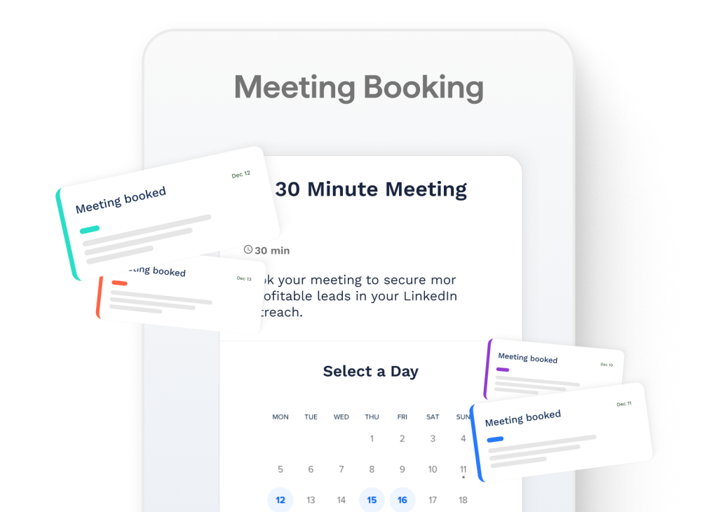 book meetings with qualified leads thanks to involve.me.