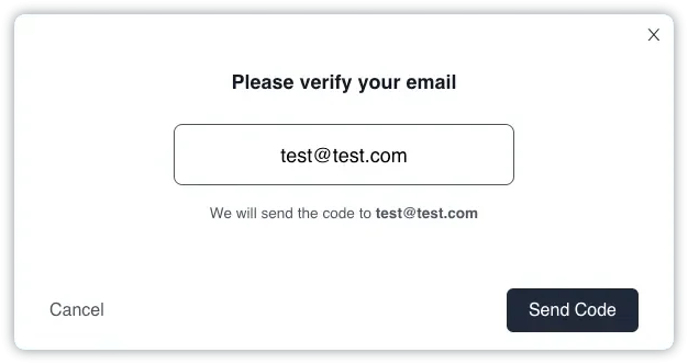 Email OTP Verification.