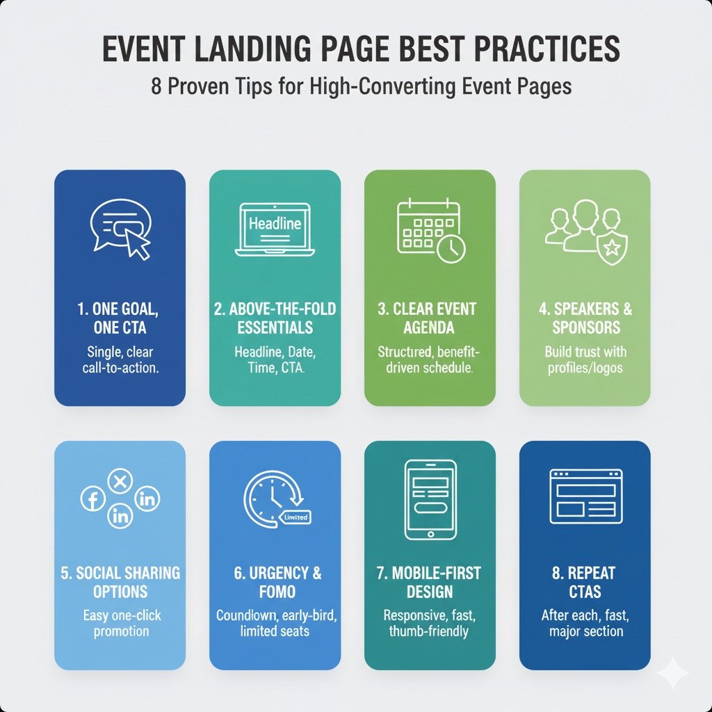 Events Landing Page Optimization.