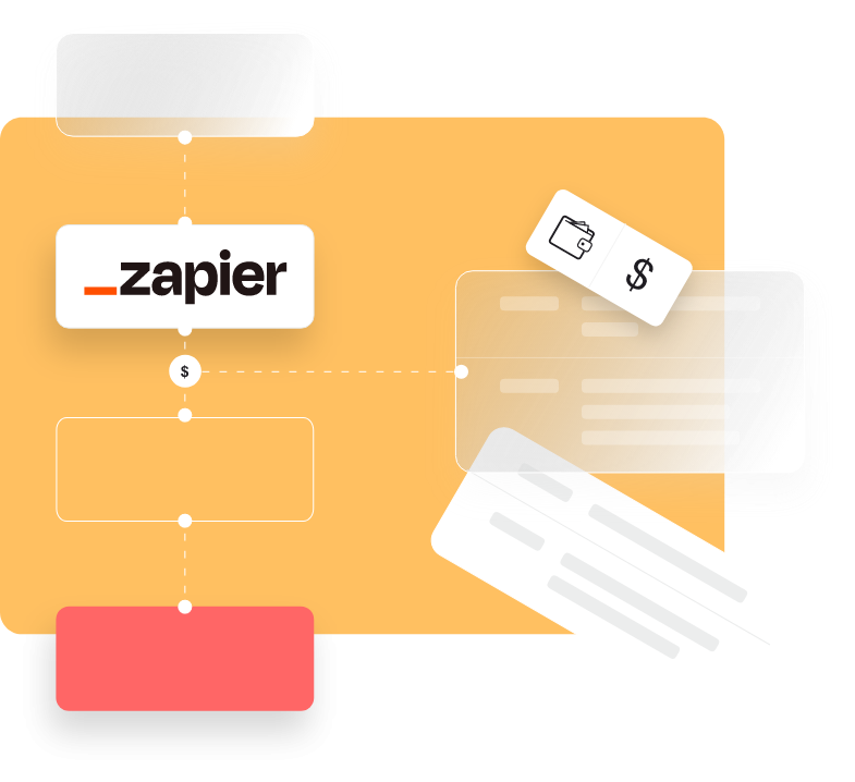 zapier integration illustration.