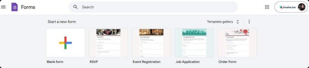 how to create a google form.