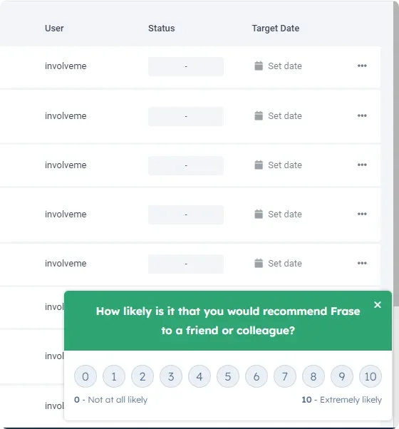 Customer retention examples.