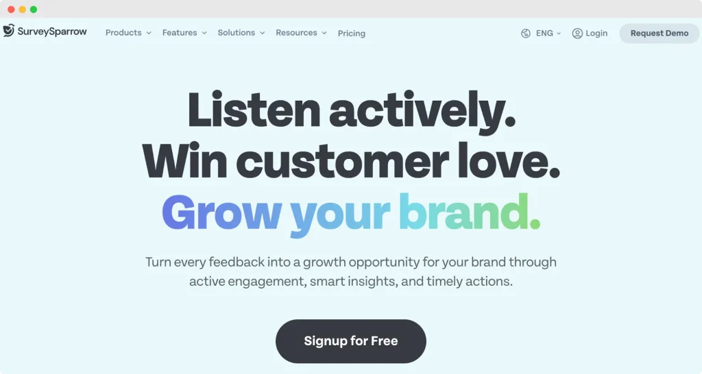 Top Alternatives to Survey Sparrow.