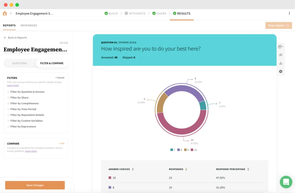 Top Alternatives to Survey Sparrow.