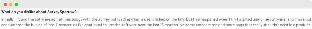 Top Alternatives to Survey Sparrow.