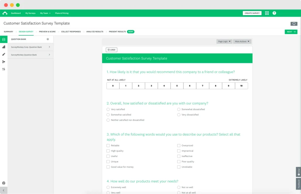 Top Alternatives to Survey Sparrow.