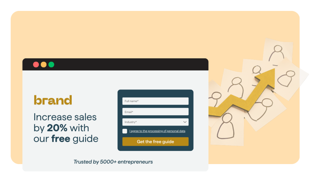 Landing page optimization.