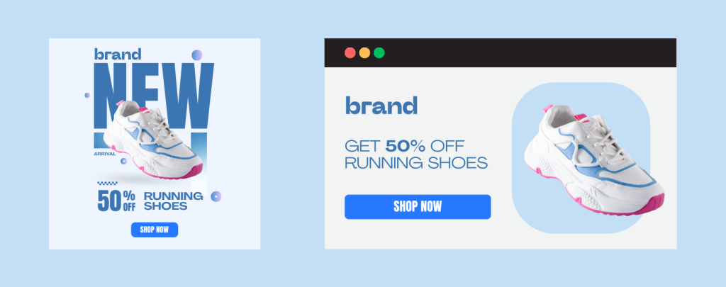 message match between ad and landing page.