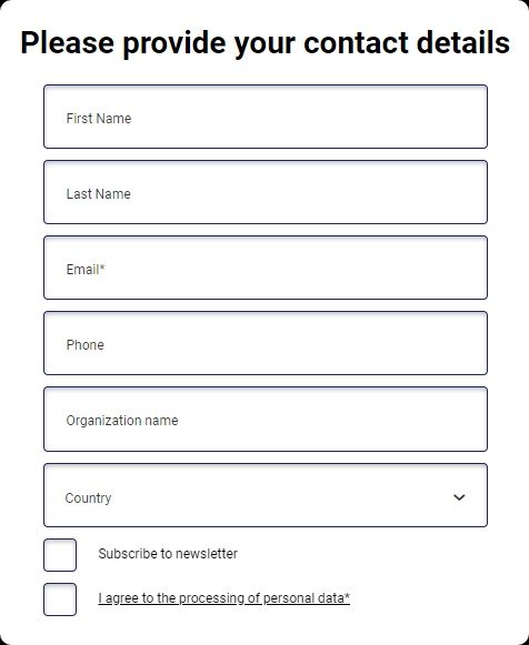 Purchase Order Request Form.