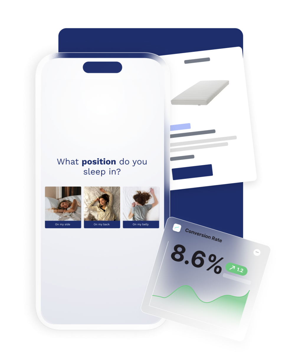 market study survey question about sleep position.